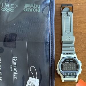 RARE Timex x Abu Garcia collab Ref. TW5M548 Like New w/ Box & Papers